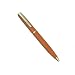 Genuine Italian Goatskin Ballpoint Pen, Orange