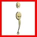 Fastec Industrial Handleset Lock / Door Lock / High Security Latch Deadbolt / Single Cylinder / Interior Knob / 1 Drive in Latch