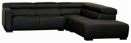 31BUxRhcuVL Wholesale Interiors Black Sofa, Corner, and Chaise Sectional