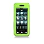 Samsung Instinct Sph-m800 Green Neon Rubber Coating Hard Plastic Snap-on Protective Rubberized Faceplate Carrying Case Cover with Removable Belt Clip
