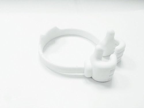 Gsung Palm mount Phone holder，Universal mobile phone holder For iphone6.Samsung,sony (Finger mounts-white)