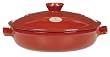 Emile Henry 614593 Flame Top 12-Inch Brazier Red