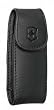Swiss Army Victorinox Large Pocketknife Clip Pouch, Leather, Black