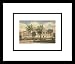 Public Library, Detroit, Michigan Framed Art Poster Print, 19x17