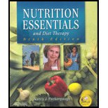 Nutrition Essentials and Diet Therapy - Textbook Only by  Nancy J. Peckenpaugh