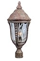 Maxim Lighting - 30201WGET : Whittier Trisyn 3-Light Outdoor Pole/Post Lantern - Earth Tone
