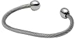 Sabona Professional Steel Twist Magnetic w/ Silver Balls Bracelet, Size XL