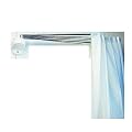 Spirella 1004441 Duschspinne OMBRELLA WHITE B x H: 200 cm x 170 cm