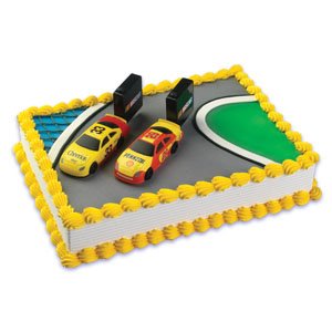 NASCAR Launcher Cake Topper Decorating Kit