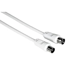 Hama Antennen-Kabel Koax-Stecker - Koax-Kupplung, 10 m, 75 dB