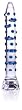Pyrex Glass Dildo Don Wands 9809 Blue LED Light Glass Dildos
