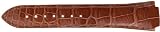 TechnoMarine S7101 NeoClassic 16-mm Honey Alligator Leather Strap with Single-Buckle