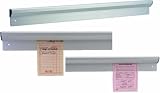 ExcelSteel 24 Inch aluminum message rack