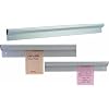 ExcelSteel 36 Inch aluminum message rack