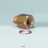 Auto Meter | 2265 Oil Pressure Adapter - 1/8 Npt To M10X1 Metric