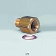 Auto Meter | 2265 Oil Pressure Adapter - 1/8" Npt To M10X1 Metric