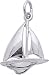 Jewelry : Sailboat Charm by Rembrandt Charms