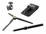 Manfrotto 3007KIT Table Top Tripod Kit with Table Tripod, Ball Head, Extension, and Bag