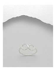 Infinity Ring In 92.5 Sterling Silver