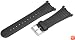 Suunto Wrist-Top Computer Watch Replacement Strap Kit (Vector, Altimax, Mariner, Regatta, D3; Black Elastomer)