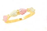 10k Yellow-gold Black Hills Gold Elegant Women's Band