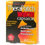 TheraPatch Pain Relief Patch with Capsaicin, Warm Penetrating - 6 ea