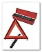 Grote 71422 Triangle Warning Kit, Set Of 3