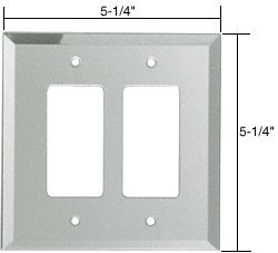 CRL2XDecoraGlassMirrorPlateClear