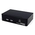 StarTech.com 2 Port High Resolution USB DVI Dual Link KVM Switch with Audio