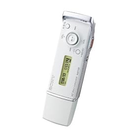 Sony  Icdu60w.ce7 512mb Digital Dictation White