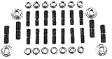  : Oil Pan Stud And Nut Kit Grade 8 Studs Serrated Lock Nuts