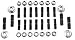 Search Our Specialty Mall : Oil Pan Stud And Nut Kit Grade 8 Studs Serrated Lock Nuts