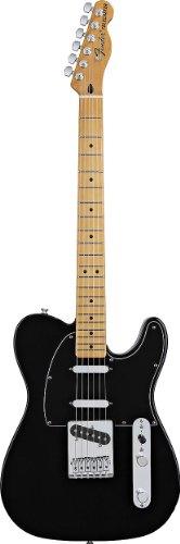 Fender Deluxe Blackout Telecaster Electric Guitar Black
