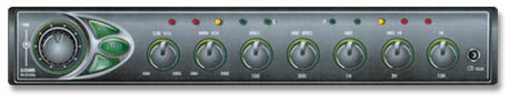 PHOENIX DIGITAL PD-147 5 BAND 4-CHANNEL PARAMETRIC EQUALIZER