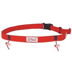 Fuel Belt Race Number Belt Reflective rot - Startnummernband