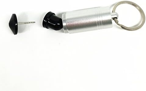 Mini Duvet Holders/Fasteners/Locks Keeping Corners of Duvets/Comforters/Blankets in Place, Preventing Bunching and Shifting (1 Key and 8 Locks, Black)