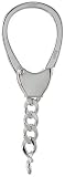 Sterling Silver Key Ring Finding 1 7/16 in. X 15/16 in. (36 mm X 24 mm)