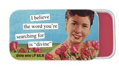 I believe the word you're searching for is "divine" divine wine Lip Balm