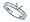 0.40 cts Round Diamonds Engagement Ring in 18k White Gold Size 5 LIFETIME WARRANTEE