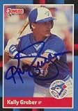 Kelly Gruber, Toronto Blue Jays Autographed Card