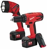 Milwaukee 0612-26 14.4-volt Ni-Cad 1/2-inch Cordless Drill/Driver Kit with Worklight