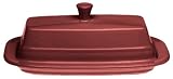 Fiesta Cinnabar 494 7-Inch Covered Butter Dish