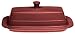 Fiesta Cinnabar 494 7-Inch Covered Butter Dish