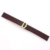 Brown Genuine Crocodile Strap 15mm