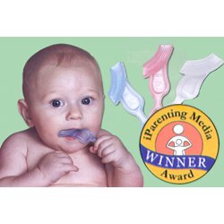 Babys First Toothbrush - 2 Pack Color: Blue
