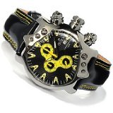 Croton Men's Chronomaster Stainless Steel Yellow Dial Leather Strap Date Watch CC311161BSYL Croton Men's Chronomaster Stainless Steel Yellow Dial Leather Strap Date Watch CC311161BSYL