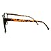 MODA Tortoise Square Clear Lens Eyeglasses Oversized Thin Fashion Glasses Frame