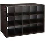 FreedomRail Big O-Box Cubby Unit - Espresso