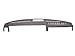 Coverlay 15-243LL-LBR Dash Cover 81-88 Volvo DL Light Brown