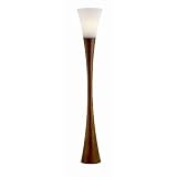 Espresso Floor Lamp - Walnut